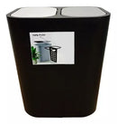 Papelera de 20 Litros Doble Sistema Push en Tapa Luxury