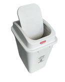 Punto ecológico de 3 puestos con vaivén Capacidad de 40 litros PLASTIRED