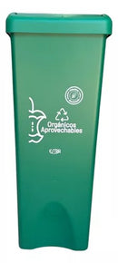 Punto ecológico 3 puestos con vaiven Capacidad de 53 litros ESTRA