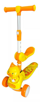 Monopatín 2 en 1 con silla, luces LED y Sonidos