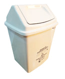 Dúo Papeleras Colplast de 14 Litros Tapa Vaiven