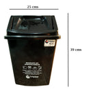 Dúo Papeleras Colplast de 14 Litros Tapa Vaiven