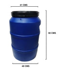 CANECA PLÁSTICA DE 30 GALONES TAPA ROSCA