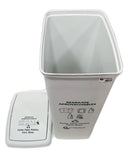 Trio de Canecas de 55 Litros Tapa Vaivén Colplast