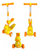 Monopatín 2 en 1 con silla, luces LED y Sonidos