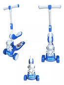 Monopatín 2 en 1 con silla, luces LED y Sonidos