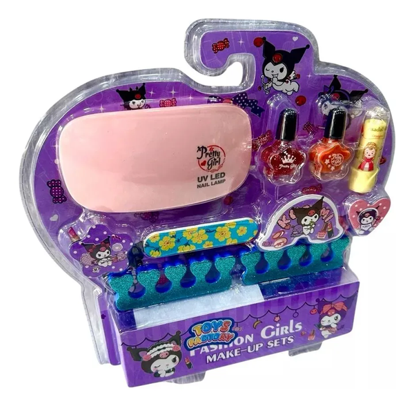 Set De Uñas Y Maquillaje Con Maquina Secadora De Uñas