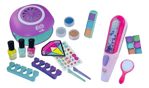 SET DE DECORACIÓN DE UÑAS Y CABELLO