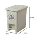 Dúo de Papeleras de 8 Litros con Pedal Luxury