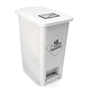 Punto ecológico 3 puestos con pedal Capacidad de 35 litros LUXURY