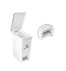 Punto ecológico 3 puestos con pedal Capacidad 12 Litros LUXURY