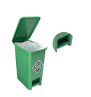 Punto ecológico 3 puestos con pedal Capacidad 12 Litros LUXURY