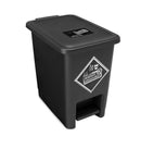 Punto ecológico 3 puestos con Pedal Capacidad de 8 litros LUXURY