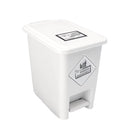 Punto ecológico 3 puestos con Pedal Capacidad de 8 litros LUXURY