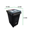 Papelera Luxury 20 Litros con Pedal