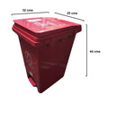 Papelera Luxury 20 Litros con Pedal