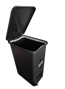 Papelera de 12 Litros Rectangular con Pedal Luxury