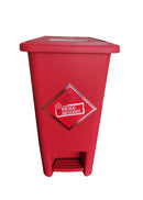 Papelera Plástica Pedal 12 L - Unidad a $29800