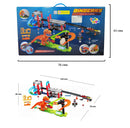 Pista Dinosaurio T-rex Hot Doble Lavado + 10 Carros