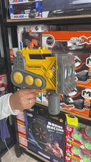 Burbujero eléctrico con diseño de máquina de construcción