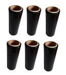 Rollo De Vinipel Negro De 30cm X 300 Mts X 3 Rollos
