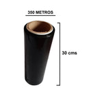 Rollo De Vinipel Negro De 30cm X 300 Mts, Protección