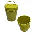 Baldes Cuñetes de 20 Litros con Tapa X 3 Unidades