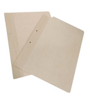 Carpeta dos tapas en yute de 600 gramos con refuerzo en papel Kraft