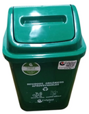 Punto ecológico 3 puestos con vaiven Capacidad de 10 litros COLPLAST