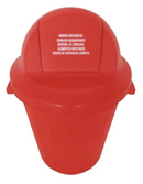 Punto ecológico 2 puestos con vaiven Capacidad de 120 litros COLPLAST