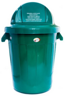 Punto ecológico 2 puestos con vaiven Capacidad de 120 litros COLPLAST