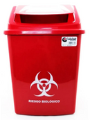 Papelera Colplast de 14 Litros Tapa Vaivén