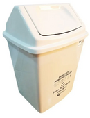 Punto ecológico 3 puestos con vaiven Capacidad de 22 litros COLPLAST