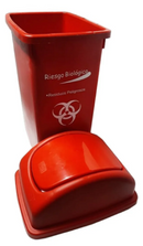 Punto ecológico 4 puestos con vaiven Capacidad de 35 litros