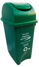 Punto ecológico 4 puestos con vaiven Capacidad de 35 litros