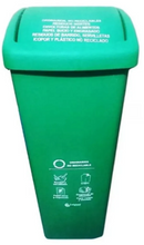 Punto ecológico 2 puestos con vaiven Capacidad 55 Litros COLPLAST