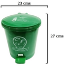 Trio de Papeleras de 7 Litros con Pedal Luxury