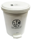 Trio de Papeleras de 7 Litros con Pedal Luxury