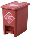 Trio de Papeleras de 8 Litros con Pedal Luxury