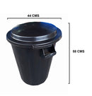 Caneca Tapa Plana 120 Litros