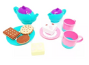 Set Juego De Te Con Accesorios Comida Y Pasteles