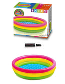 Piscina inflable diámetro de 147 cm + 200 Pelotas + Inflador