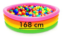 Piscina De Pelotas 1.68 Cms Grande + 250 Pelotas + Inflador