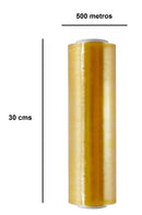 4 Rollos De Vinipel Para Alimentos 30x500 Mts Amarillo